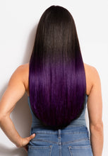 Load image into Gallery viewer, 18" Kera-Link Straight - Ombre 1B/Purple