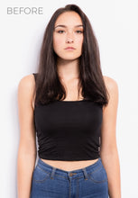 Load image into Gallery viewer, 18" Tape-In Pro Straight - Ombre 1B/Teal