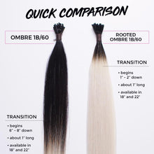 Load image into Gallery viewer, 18" I-Link Pro Straight - Ombre 1B/60
