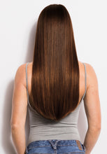Load image into Gallery viewer, 18" Flat-Tip Pro Straight #4 (Dark Brown)

