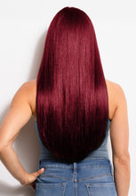 Load image into Gallery viewer, 18" Flat-Tip Pro Straight - Burgundy
