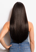 Load image into Gallery viewer, 18" Flat-Tip Pro Straight #1B (Jet Black/Darkest Brown)
