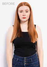 Load image into Gallery viewer, 18" Flat-Tip Pro Straight #30/33 (Dark Chestnut Auburn)
