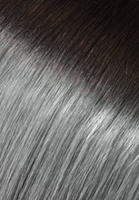 Load image into Gallery viewer, 18" Kera-Link Straight - Ombre 1B/Silver
